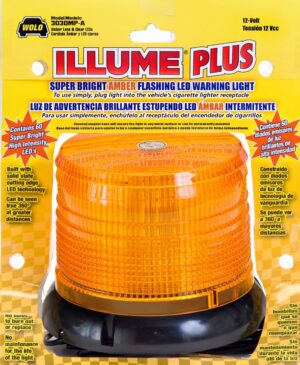 Model 3030MP-A ILLUME® Amber Lens LED 12-Volt Magnet Mount