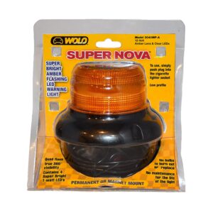 Model 3040MP-A  SUPER NOVA LED WARNING LIGHT MAGNET or PERMANENT MOUNT