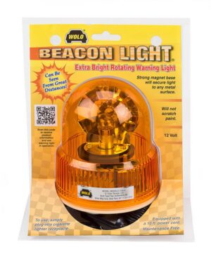 Model 3100-A Beacon Light® Amber Lens 12-Volt Magnet Mount