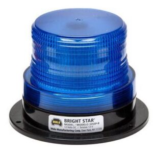 Model 3355P-B Bright Star™ Blue Lens 12-110-Volt Permanent Mount