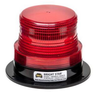 Model 3360P-R Bright Star™ Red Lens 12-110-Volt Permanent Mount