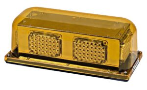 Model 3400P-A Priority® 3 Amber Lens 12-Volt Permenant Mount LED Technology