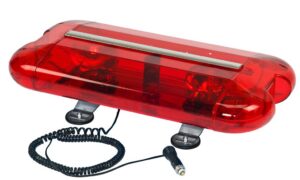 Model 3560M-R Wolo-Aurora® Red Lens  12-Volt Magnet mount Halogen