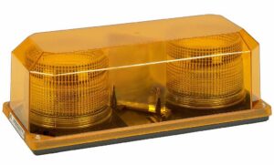 Model 3700P-A Priority® 2 Amber Lens 12-24 Volt Permanent Mount Strobe