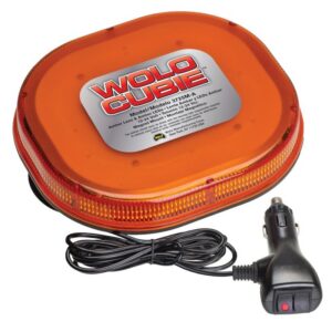 Model 3725M-A Wolo Cubie™ Warning Light Amber Lens & Amber LEDs
