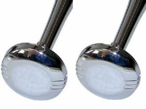Model 415-BC Chrome Back Covers </br> for Air Horn Trumpet