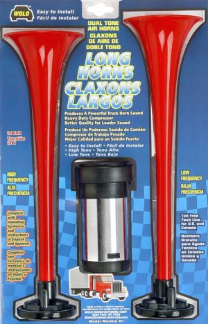 Model 417 Long Horns® 12-Volt 120 Decibel 410/440 Hz