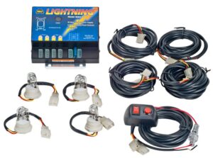 Model 8004-1CCCC LIGHTNING®   4 Clear Strobe Bulbs