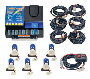Model 8006-7-6B  LIGHTNING® PLUS  6 Blue Strobe Bulbs