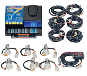 Model 8006-1-6C LIGHTNING® PLUS  6 Clear Strobe Bulbs