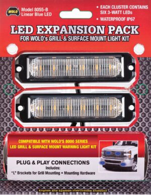 Model 8055-B BLUE LED GRILL & SURFACE MOUNT EXPANSION PACK