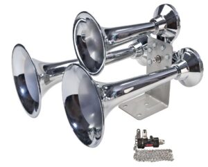 Model 852 Siberian Express® Chrome Lanyard Valve 152 Decibels 307/347/440 Hz