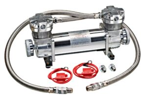 Model 880-C TWOSOME™ 12-Volt HIGH OUTPUT HEAVY-DUTY HIGH-PRESSURE COMPRESSOR