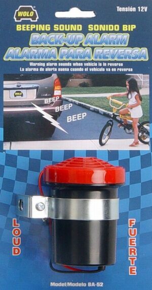Model BA-52  Beep Beep Back-Up Alarm  12-Volt 108 Decibel